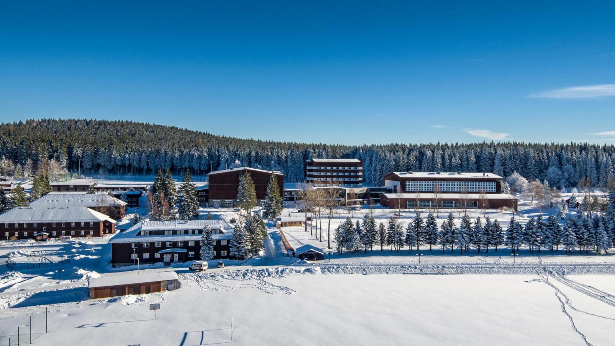 Sportpark Rabenberg Hotell Breitenbrunn  Eksteriør bilde